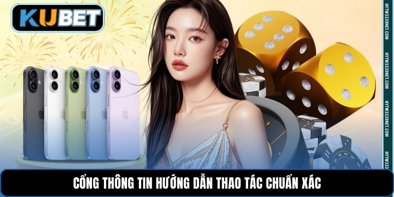 Cổng thông tin hướng dẫn thao tác chuẩn xác