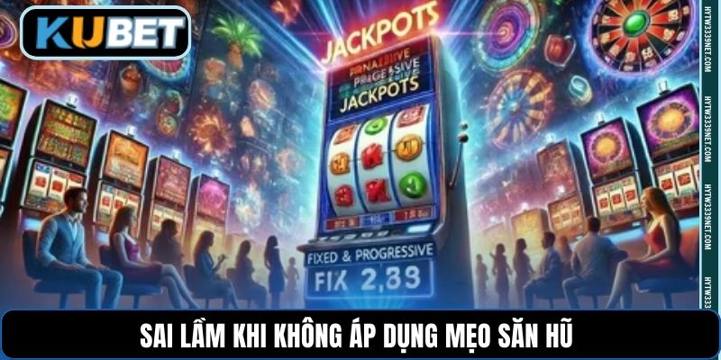 Sai lầm khi không áp dụng mẹo săn hũ